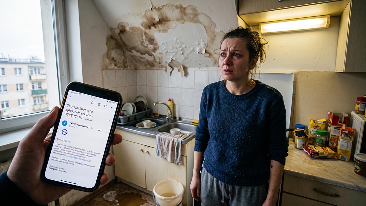 Zalane mieszkanie i spór o odszkodowanie