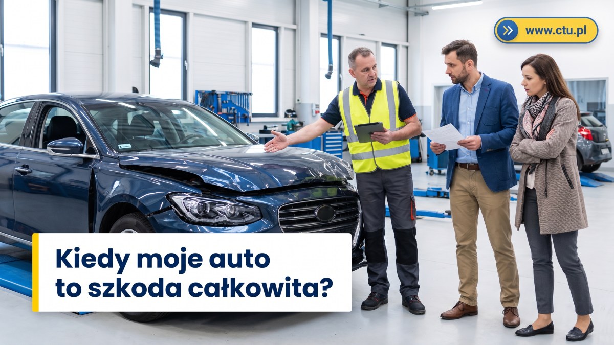 Szkoda całkowita — kiedy ubezpieczyciel kasuje auto